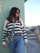 Banane Sequins Argent - Glitter Argent
