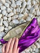 Pochette Glitter Intérieur Jersey - Moyen Modèle