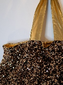 Cabas sequins Or - Glitter Or