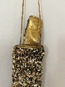  Etui téléphone sequins Or - Glitter Or