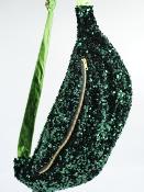 Banane Sequins vert - Glitter vert