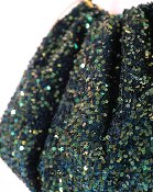 Bourse Sequins Vert - Glitter vert