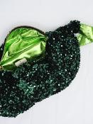 Banane Sequins vert - Glitter vert